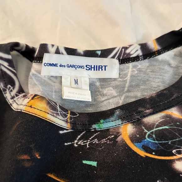 Long Sleeve Shirt - Black Abstract Design - Picture 2 of 3